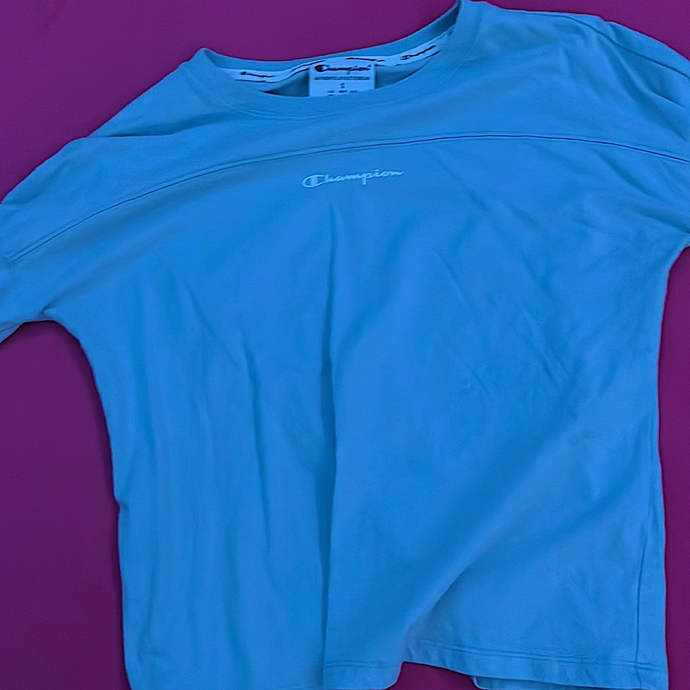 Blue champion long sleeve